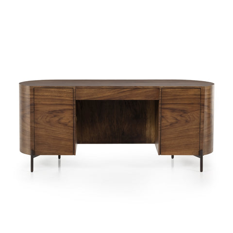 Lunas Executive Desk - Caramel Guanacaste - IN STOCK