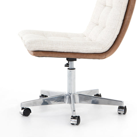 Quinn Desk Chair-Chaps Saddle