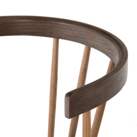 Naples Dining Chair-Light Cocoa Oak