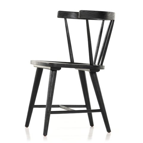 Naples Dining Chair-Black Oak