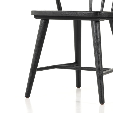 Naples Dining Chair-Black Oak