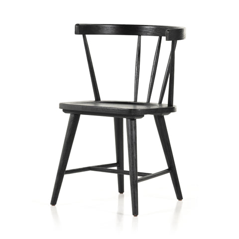 Naples Dining Chair-Black Oak
