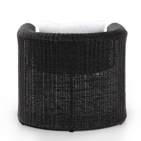 Tucson Woven Outdoor Chair-Coal