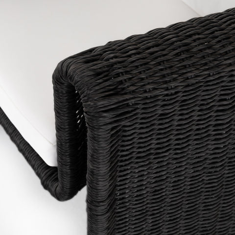 Tucson Woven Outdoor Chair-Coal