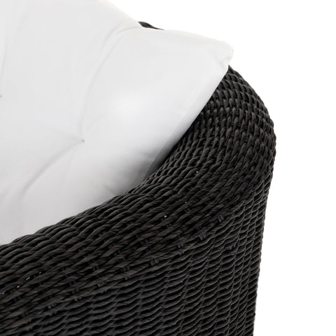 Tucson Woven Outdoor Chair-Coal