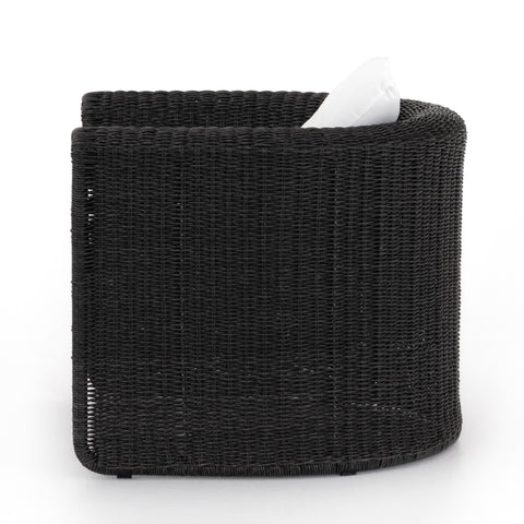 Tucson Woven Outdoor Chair-Coal