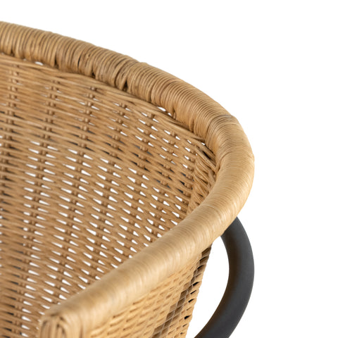 Destin Bar Stool - Light Woven Rattan