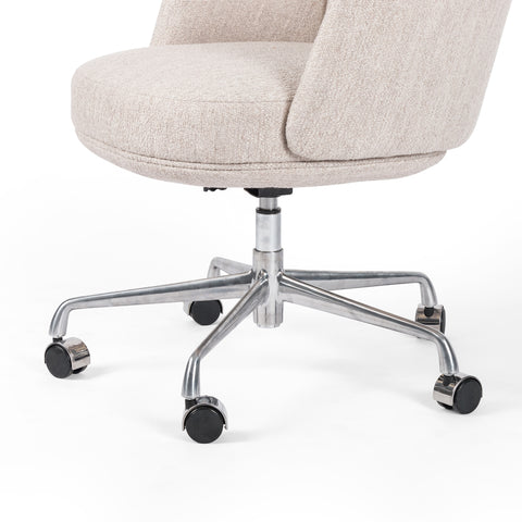 Bijou Desk Chair-Fayette Dove