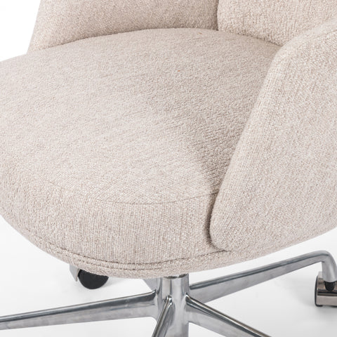 Bijou Desk Chair-Fayette Dove