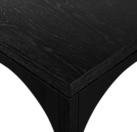 Amara Coffee Table w/ Nesting Arch Stls- Black