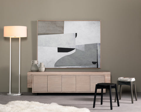 Primerose Vases-Set Of 2-Light Grey