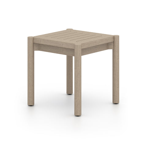 Nelson Outdoor End Table-Brown