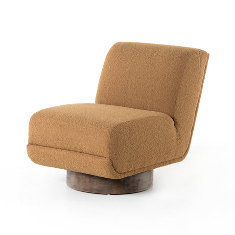 Bronwyn Swivel Chair-Copenhagen Amber