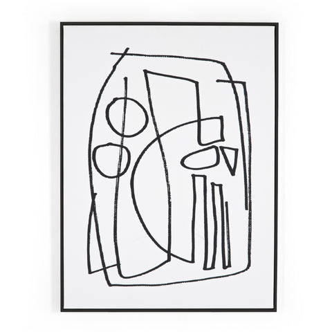 Stark 2 By Dan Hobday - Black Maple - 40" X 30"