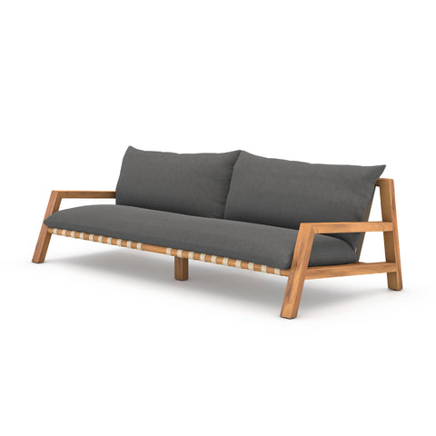 Soren Outdoor Sofa-95"-Charcoal