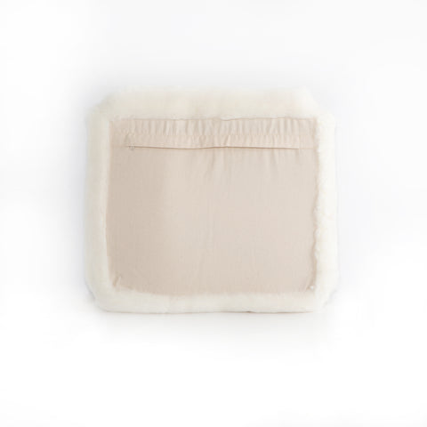 Muestra Seat Cushion-Cream Sheepskin