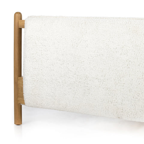 Bowen Bed-Sheepskin Natural-King