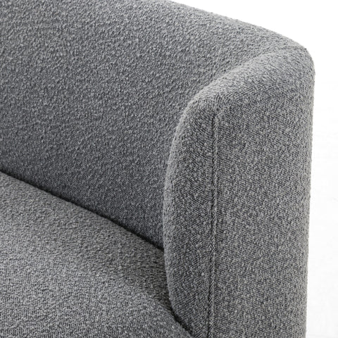 Krista Dining Bench - Knoll Charcoal