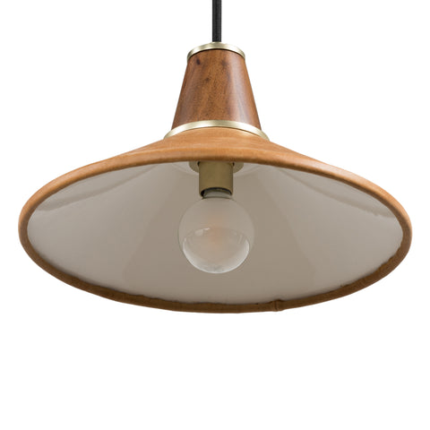 Cullen Pendant - Natural Walnut