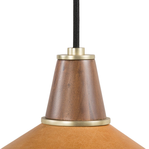 Cullen Pendant - Natural Walnut
