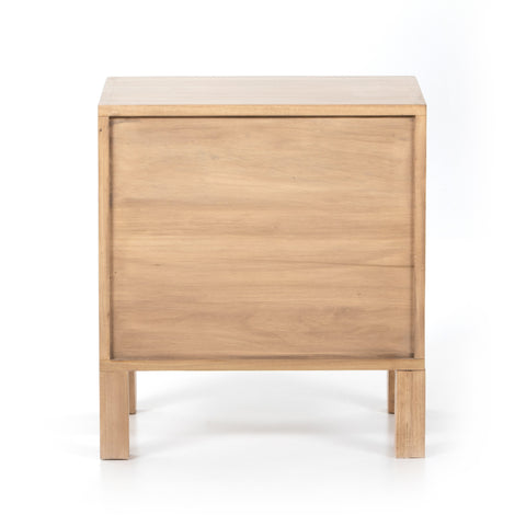 Isador Nightstand-Dry Wash Poplar