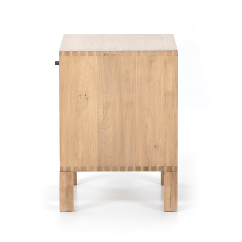 Isador Nightstand-Dry Wash Poplar