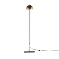 Becker Floor Lamp-Charcoal & White Mrbl