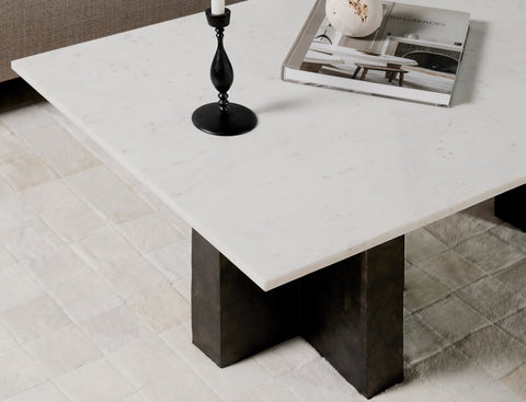 Terrell Coffee Table - White Marble
