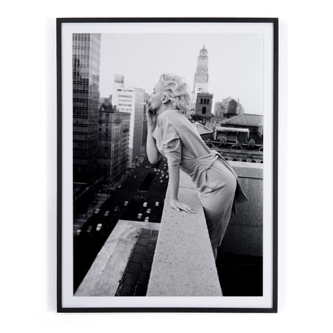 Marilyn On The Roof II By Getty Images-18x24"