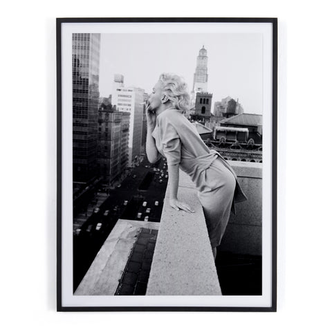 Marilyn On The Roof II By Getty Images - 18" X 24"