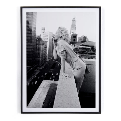Marilyn On The Roof II By Getty Images - 36" X 48"