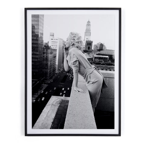 Marilyn On The Roof Ii By Getty Images-30x40"