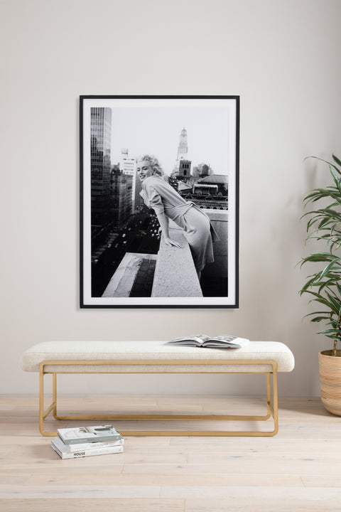 Marilyn On The Roof I By Getty Images - 18" X 24"