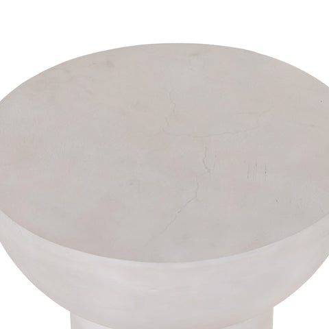 Searcy End Table - Textured Matte White