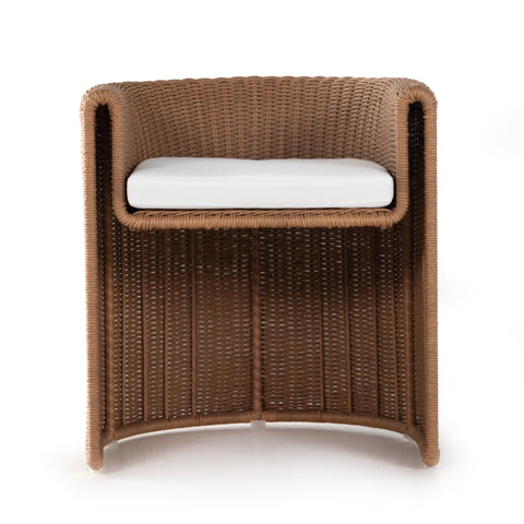 Tucson Outdoor Dining Armchair-Vintage Natural