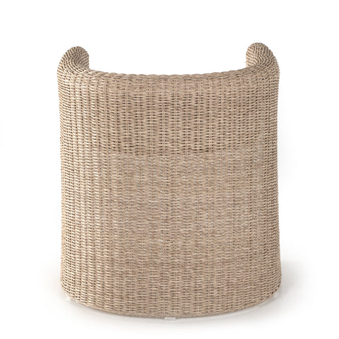 Tucson Outdoor Dining Armchair-White