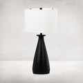 Innes Table Lamp-Matte Black Cast