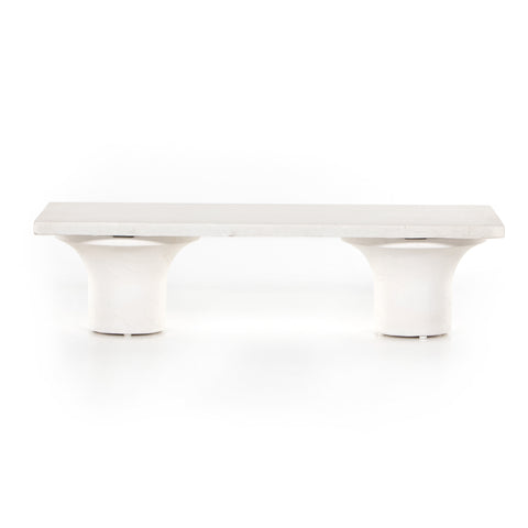 Parra Coffee Table-Plaster Molded Conc
