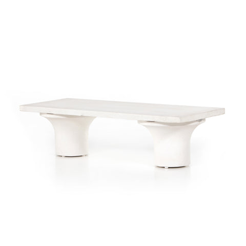 Parra Coffee Table-Plaster Molded Conc