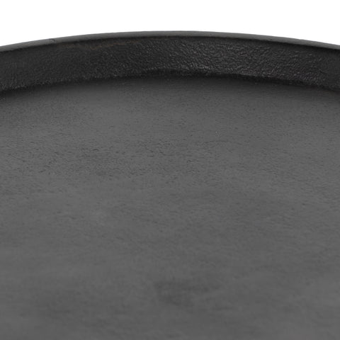 Cronos End Table-River Grey Marble