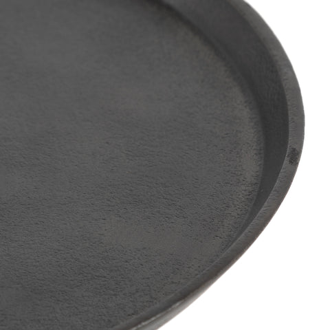 Cronos End Table-River Grey Marble