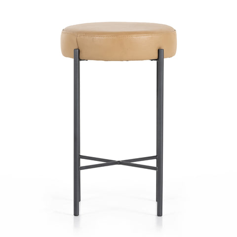 Nocona Counter Stool - Tan Leather
