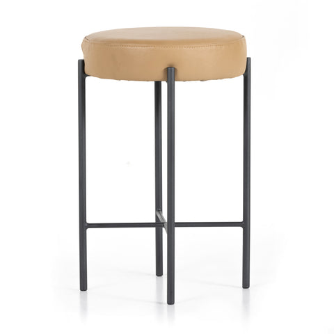 Nocona Counter Stool - Tan Leather