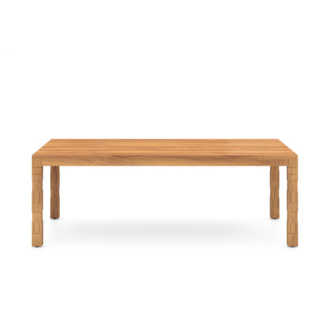 Alta Outdoor Dining Table-86"-Natural