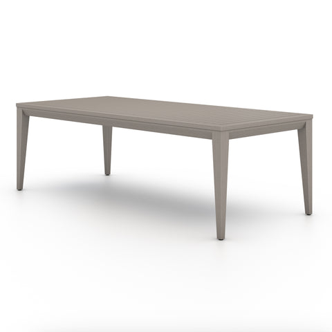 Sherwood Outdoor Dining Table-94"-Grey