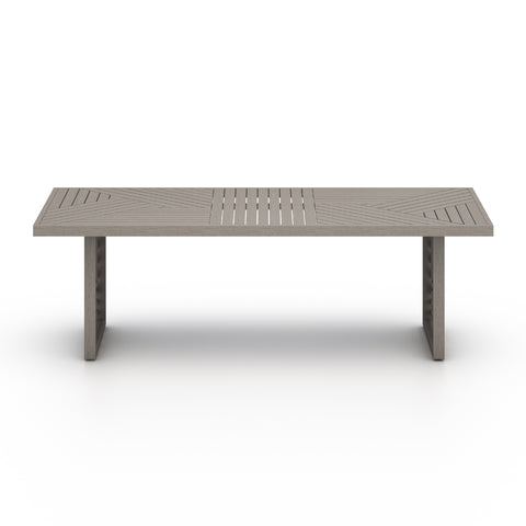 Avalon Outdoor Dining Table-96"-Grey
