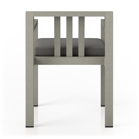 Monterey Outdoor Dining Armchair - Charcoal