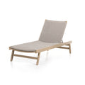 Delano Outdoor Chaise-Washed Brown