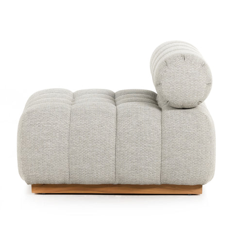 Roma Outdoor Armless Piece - Natural Teak