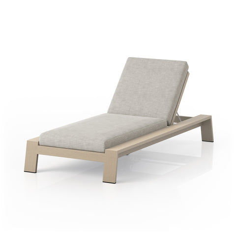 Monterey Outdoor Chaise - Brown/Stone Grey